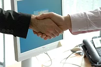 Mergers Handshake