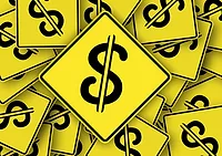 Dollar Road Sign Dollar Road Sign