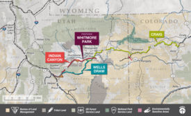 Uintah Basin Railroad Map