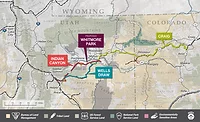 Uintah Basin Railroad Map Uintah Basin Railroad Map