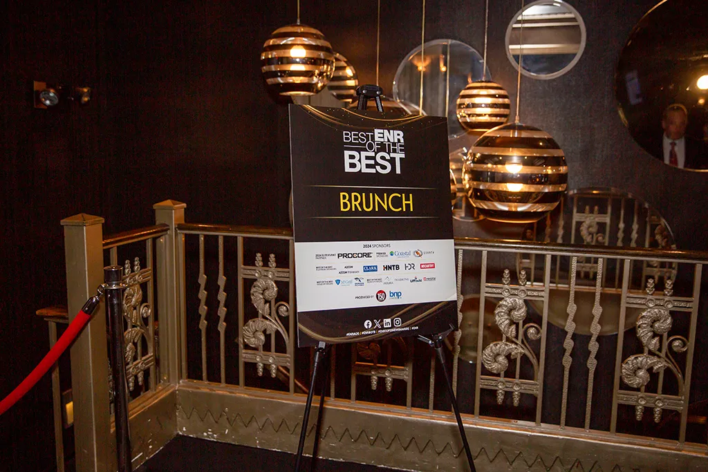 Best of the Best Brunch signage