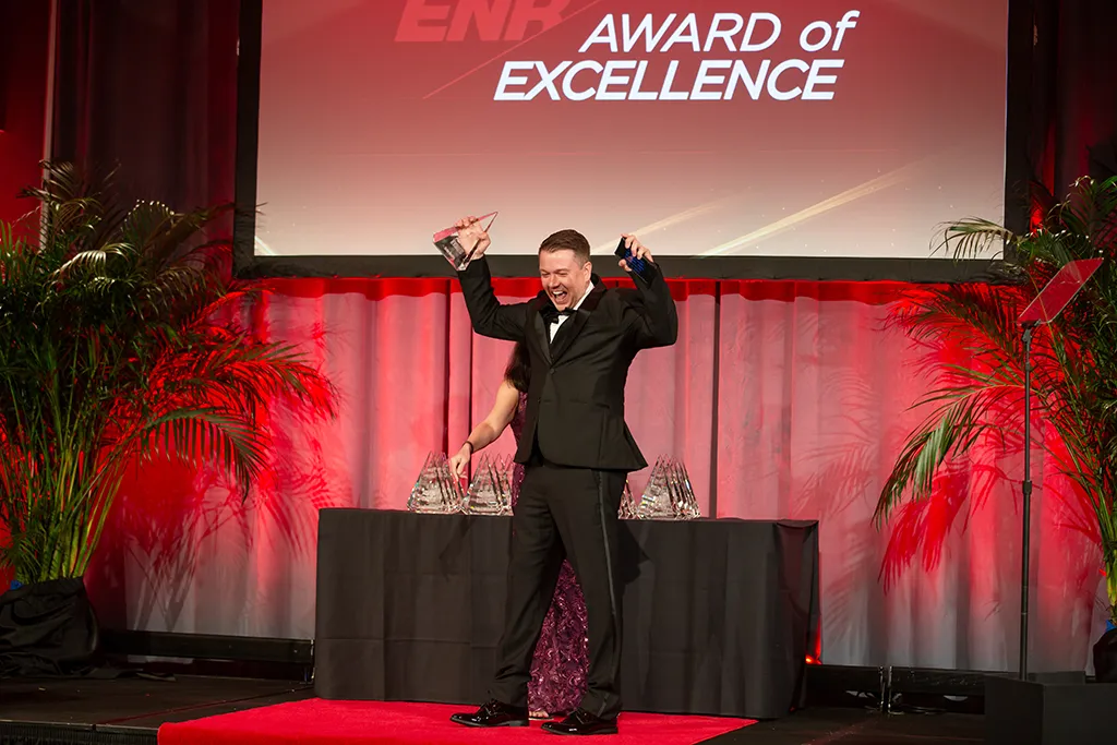 An ENR trophy winner
