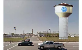 water tower-Eagle St