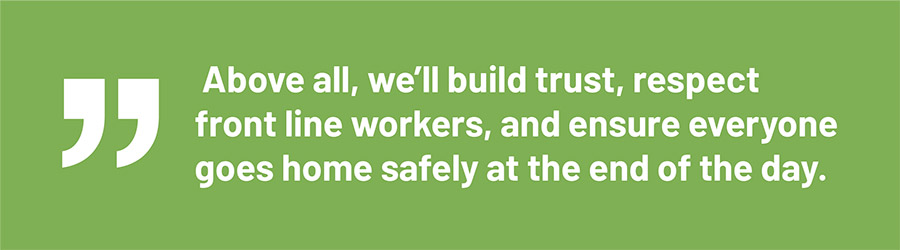 Above All We Build Trust
