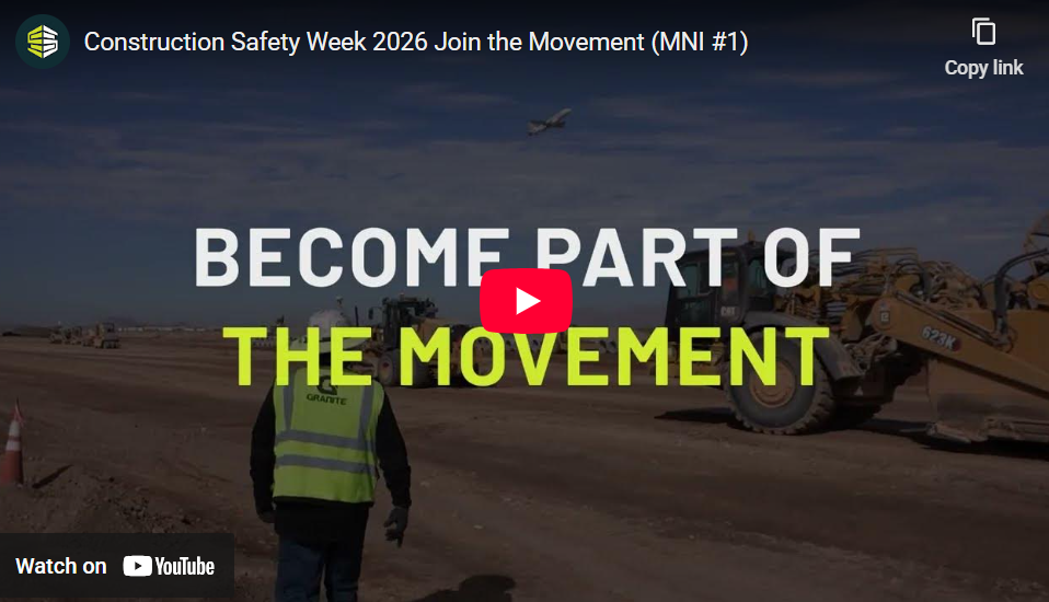 Construction Safety Week Video 1