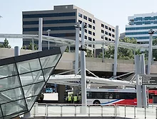 Paul S. Sarbanes Transit Center in Washington, D.C. suburb Silver Spring, Md.