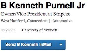 B. Kenneth Purnell, Jr. LinkedIn Profile Credentials