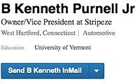 B. Kenneth Purnell, Jr. LinkedIn Profile Credentials
