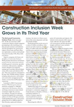 Spotlight on Construction Inclusion Week