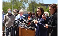 Gretchen Whitmer in Midland County