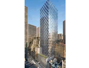 The 34-story International Gem Tower will be located at 50 West 47th Street and is expected to create over 1,000 permanent and short-term jobs.
