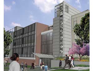 This year, Clark Construction has seen all of its D.C.-area wins in the public sector, including the $51-million, 140,700-sq-ft Rockville Science Center for Montgomery College.