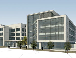 The University at Buffalo expects to break ground on a new Educational Opportunity Center in 2010.