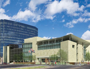 The new 200,000-sq-ft History Colorado Center will house a new museum and its education/public programs, the Office of Archaeology and Historic Preservation, the State Historical Fund, The Stephen H. Hart Research Library, and other Colorado Historical Society functions.