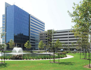 The Energy Center II building in Houston was precertified LEED Silver and is going for LEED Gold.
