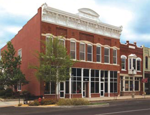 LWPB Architects of Oklahoma City renovated and updated an 1889 building in Norman for a branch office.