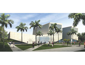 Suffolk Construction expects to complete Florida International University’s School of International and Public Affairs building later this year.
