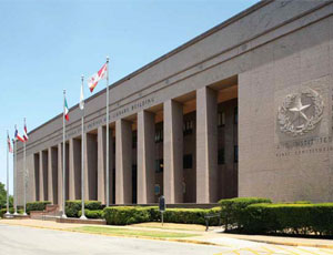 Harvey-Cleary’s CM-at-risk contract for the renovation of the archives and library building (shown, exterior) allowed the firm to coordinate early with the Texas Facilities Commission.
