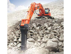 Doosan DXB 170h Hammer Attachment