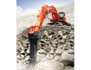 Doosan DXB 170h Hammer Attachment