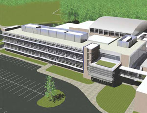 The project consists of a 70,000-sq-ft addition to the new gymnasium and 15,000 sq ft of interior renovation and is slated for completion in January 2011.