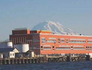 The new 51,205-sq-ft Center for Urban Waters houses office and laboratory space for Tacoma’s Environmental Services Division, University of Washington Tacoma and the Puget Sound Partnership.