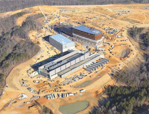 The $1.4-billion National Geospatial-Intelligence Agency East Campus currently under construction at Fort Belvoir’s Engineer Proving Ground near Springfield, Va., is set for completion in September 2011.