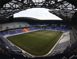 The 380,000-sq-ft, Rossetti-designed, 25,000-seat stadium is a soccer-specific facility that sits along the Passaic River in North Jersey.