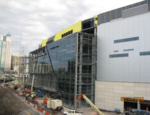 The Amway Arena is scheduled for completion by October.
