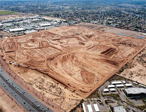 Mortenson Construction began preparing the 140-acre site at Indian Bend Road and Loop 101 in November for the Salt River Pima-Maricopa Indian Community’s new Spring Training Facility.