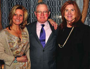 exhale® Mind Body Spa and O’Connor Capital Partners recently celebrated the opening of exhale’s first residential spa location in New York City at Manhattan House, the iconic, landmarked residential condominium on the Upper East Side. The event also marked O’Connor Partners, owner and developer of Manhattan House’s completion and delivery of all its amenity spaces. Pictured form left: Annbeth Eschbach, founder and chief executive officer, exhale; Jerry O’Connor, managing partner and founder, O’Connor Partners; Anne Young, senior sales manager, Corcoran Sunshine Marketing Group. Photo courtesy of Quinn & Co.