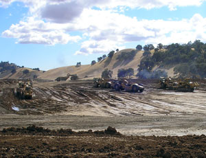 Teichert worked on the Yocha Dehe Golf Club at Cache Creek Resort in Brooks.