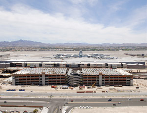 McCarran International Airport Terminal 3 Parking Structure, Las Vegas. Photo courtesy McCarthy Building Cos.
