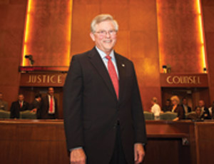 James Edmonds, recently re-appointed chairman of the Port Commission at Houston’s Port of Houston Authority.