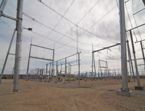 Before construction on the Hemingway substation, the area was undeveloped. The project will help Idaho Power and Rocky Mountain Power create a central point for proposed power transmission plans throughout the Intermountain region.