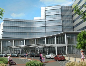 The new North Clinical Tower will add approximately 300,000 sq ft to Danbury Hospital.