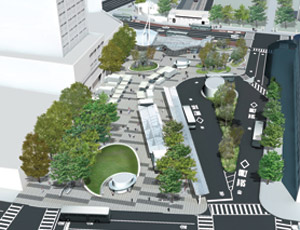 The DOT and the NYCEDC’s master plan for the redesign of Fordham Plaza is to transform the plaza into a pedestrian and environment friendly, world class transit hub.