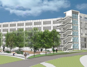 UC Davis Med Center, Watry, McCarthy Break Ground on Parking Structure.