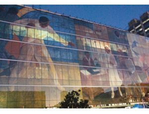  Healthcare and publicly funded projects make up the regional construction market’s main sustenance, and the two sectors converge on the $300 million New Patient Pavilion at Harlem Hospital Center on Lenox Avenue in Manhattan, where the Dormitory Authority of the State of New York is directing construction on behalf of New York City’s Health and Hospitals Corp. The signature element of the 195,000-sq-ft project, set for completion in 2012, is the giant exterior curtainwall recreating a WPA-era mural. 