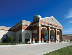 Designing k-12 Corgan Associates, this year’s Top Design Firm, is the architect for the new Red Oak High School near Dallas. Cadence McShane Cos. completed the 40,000-sq-ft, three-story masonry and glass facility. 