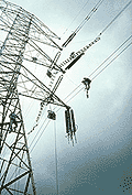 high tension wires