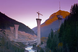 Parsons is part of a joint venture building a $118-million bridge across Kicking Horse Canyon in British Columbia