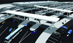 Turner Construction is nearing completion of a roadway project at Oakland International Airport