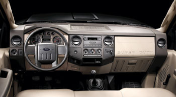 Super Duty&rsquo;s cramped engine and tailpipe are overcome by its offroad agility and cockpit-like interior.