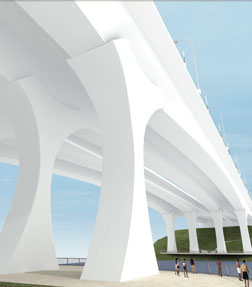 Congress authorized $250 million for the new I-35W bridge.