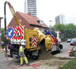 Water/air Vacuum Excavator: Trailer-Mounted