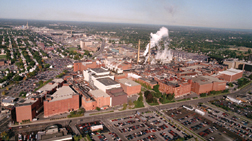 Kodak Park housed an aging infrastructure on a brownfield site. 