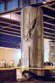 Cracked Column, I-95