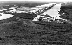 Kissimmee was channelized in1960s.