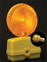 LED Hazard Lamp: Longer Battery Life